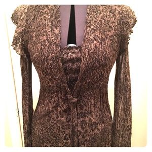 Alberto Makali Lace Top